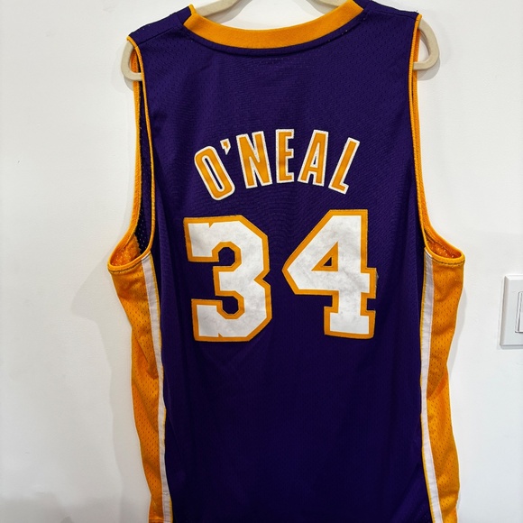 Adidas Lakers Shaquille O’Neal #34 Jersey | Size XXL | Throwback Classic - Picture 4 of 4